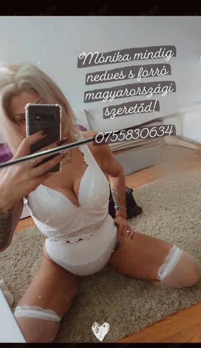 Monika magyar szoke cica baba!Blonda noua in oras