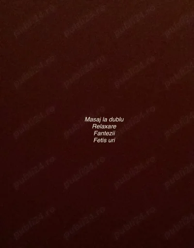 Masaj fantezii fetisuri