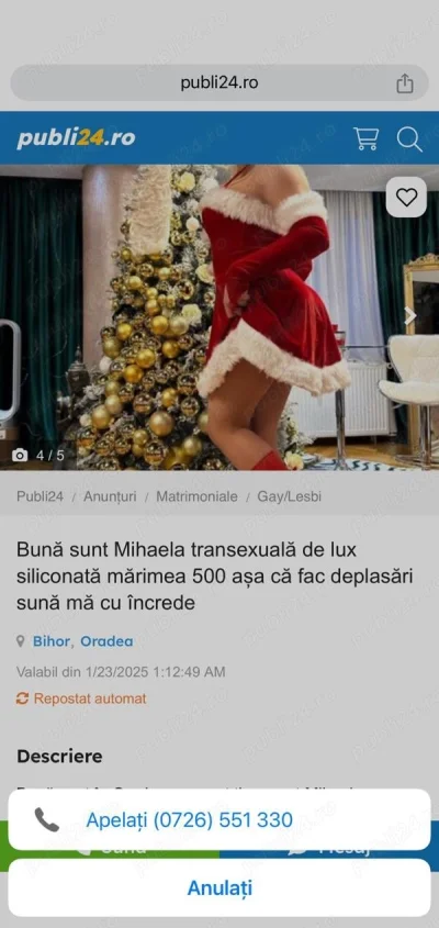 Poze furate anunt fals
