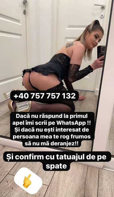 Blonda top servicii de calitate poze 100 daca nu raspund scrie mi pe watapp cu o confirmare clip