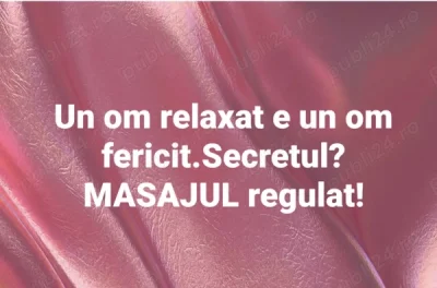Masajul este vitalitate